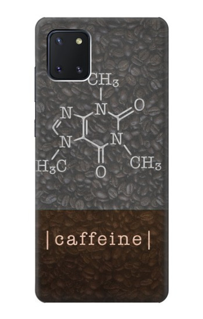 W3475 Caffeine Molecular Hülle Schutzhülle Taschen und Leder Flip für Samsung Galaxy Note10 Lite