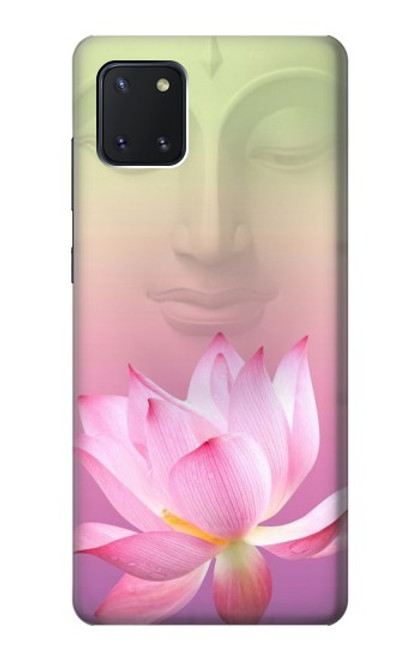 W3511 Lotus flower Buddhism Hülle Schutzhülle Taschen und Leder Flip für Samsung Galaxy Note10 Lite