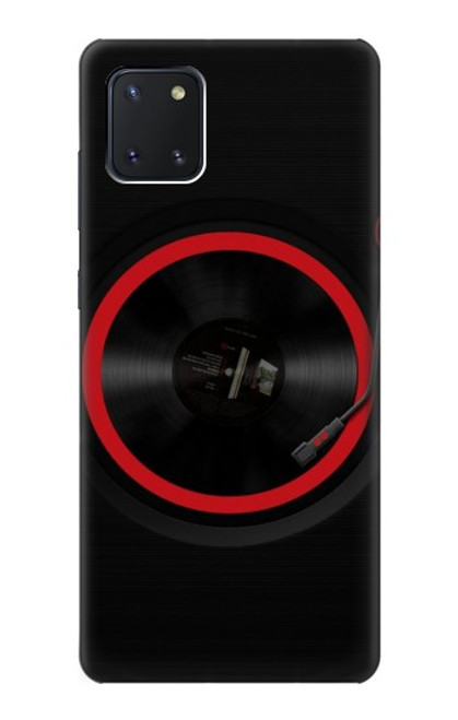 W3531 Spinning Record Player Hülle Schutzhülle Taschen und Leder Flip für Samsung Galaxy Note10 Lite