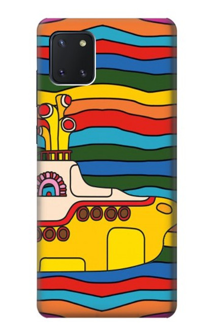 W3599 Hippie Submarine Hülle Schutzhülle Taschen und Leder Flip für Samsung Galaxy Note10 Lite