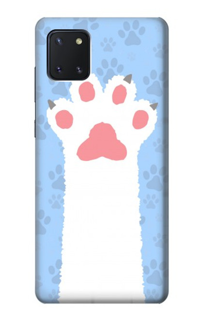 W3618 Cat Paw Hülle Schutzhülle Taschen und Leder Flip für Samsung Galaxy Note10 Lite