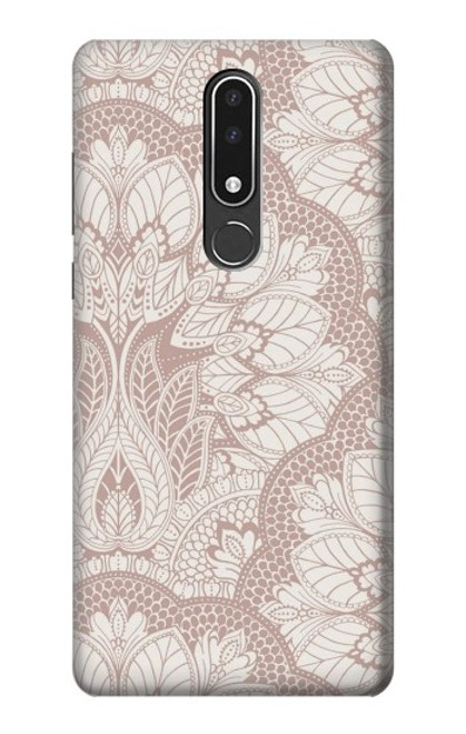 W3580 Mandal Line Art Hülle Schutzhülle Taschen und Leder Flip für Nokia 3.1 plus