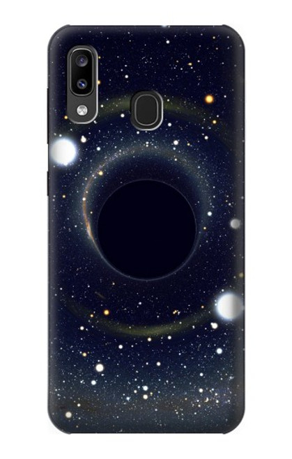 W3617 Black Hole Hülle Schutzhülle Taschen und Leder Flip für Samsung Galaxy A20, Galaxy A30