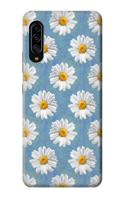 W3454 Floral Daisy Hülle Schutzhülle Taschen und Leder Flip für Samsung Galaxy A90 5G