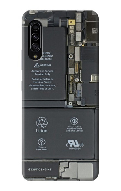 W3467 Inside Mobile Phone Graphic Hülle Schutzhülle Taschen und Leder Flip für Samsung Galaxy A90 5G