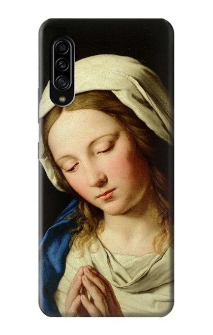 W3476 Virgin Mary Prayer Hülle Schutzhülle Taschen und Leder Flip für Samsung Galaxy A90 5G