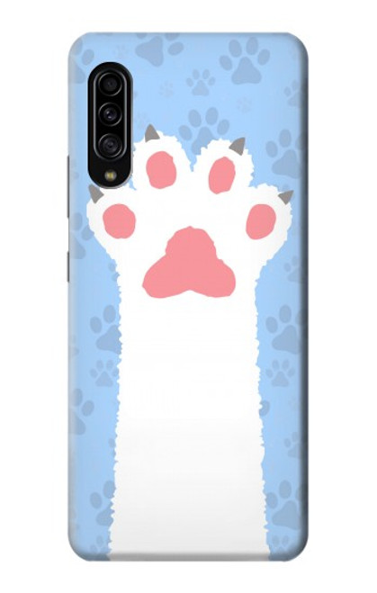 W3618 Cat Paw Hülle Schutzhülle Taschen und Leder Flip für Samsung Galaxy A90 5G