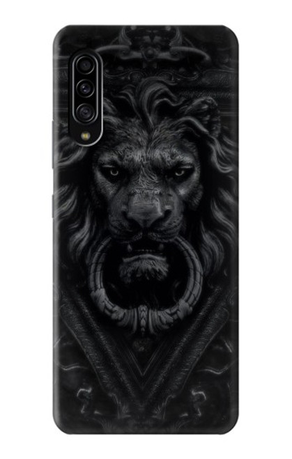 W3619 Dark Gothic Lion Hülle Schutzhülle Taschen und Leder Flip für Samsung Galaxy A90 5G