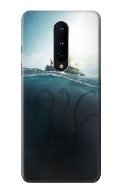 W3540 Giant Octopus Hülle Schutzhülle Taschen und Leder Flip für OnePlus 8