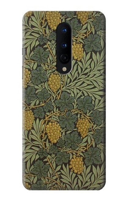 W3662 William Morris Vine Pattern Hülle Schutzhülle Taschen und Leder Flip für OnePlus 8