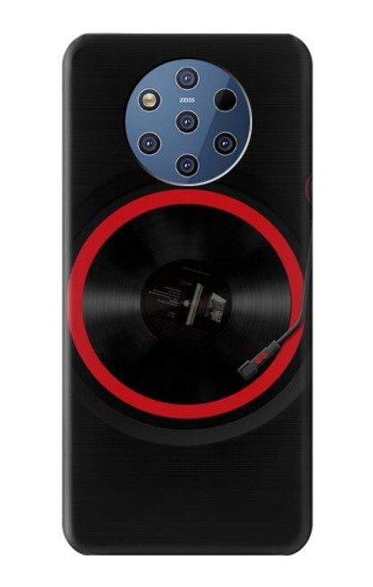 W3531 Spinning Record Player Hülle Schutzhülle Taschen und Leder Flip für Nokia 9 PureView