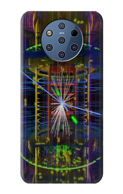 W3545 Quantum Particle Collision Hülle Schutzhülle Taschen und Leder Flip für Nokia 9 PureView