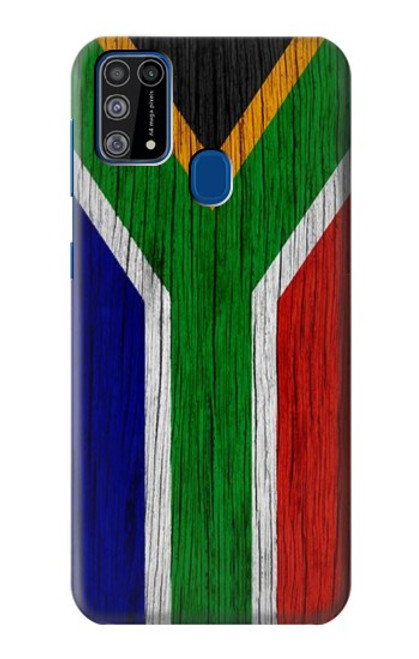 W3464 South Africa Flag Hülle Schutzhülle Taschen und Leder Flip für Samsung Galaxy M31