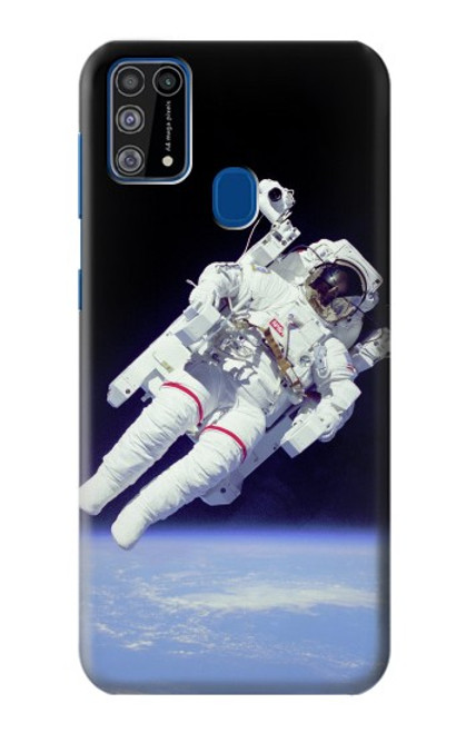 W3616 Astronaut Hülle Schutzhülle Taschen und Leder Flip für Samsung Galaxy M31