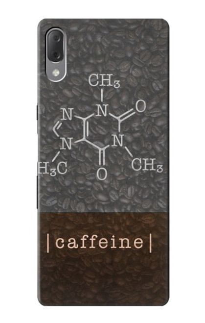 W3475 Caffeine Molecular Hülle Schutzhülle Taschen und Leder Flip für Sony Xperia L3