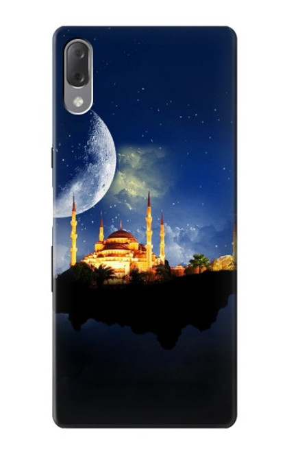 W3506 Islamic Ramadan Hülle Schutzhülle Taschen und Leder Flip für Sony Xperia L3