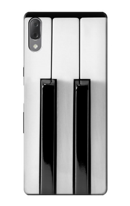 W3524 Piano Keyboard Hülle Schutzhülle Taschen und Leder Flip für Sony Xperia L3