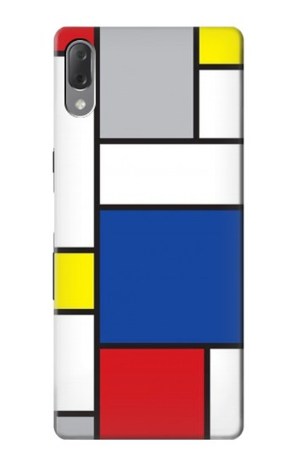 W3536 Modern Art Hülle Schutzhülle Taschen und Leder Flip für Sony Xperia L3