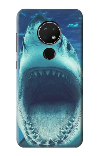 W3548 Tiger Shark Hülle Schutzhülle Taschen und Leder Flip für Nokia 6.2