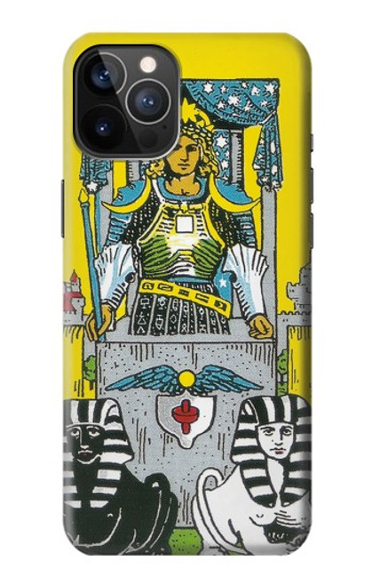 W3739 Tarot Card The Chariot Hülle Schutzhülle Taschen und Leder Flip für iPhone 12, iPhone 12 Pro