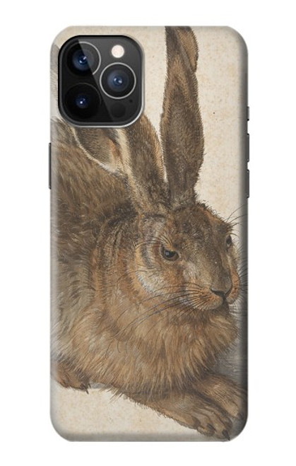 W3781 Albrecht Durer Young Hare Hülle Schutzhülle Taschen und Leder Flip für iPhone 12, iPhone 12 Pro