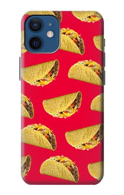 W3755 Mexican Taco Tacos Hülle Schutzhülle Taschen und Leder Flip für iPhone 12 mini
