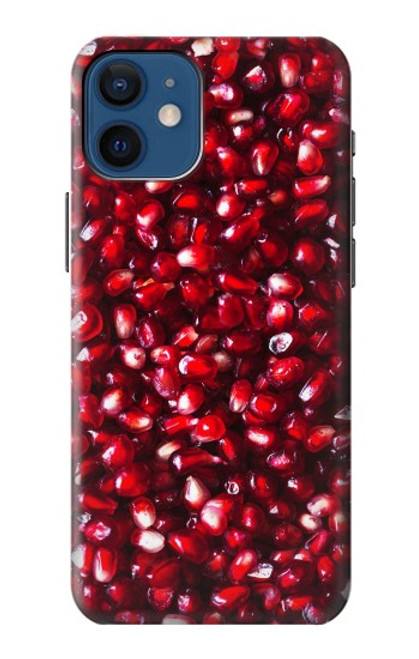 W3757 Pomegranate Hülle Schutzhülle Taschen und Leder Flip für iPhone 12 mini