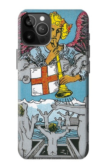 W3743 Tarot Card The Judgement Hülle Schutzhülle Taschen und Leder Flip für iPhone 12 Pro Max