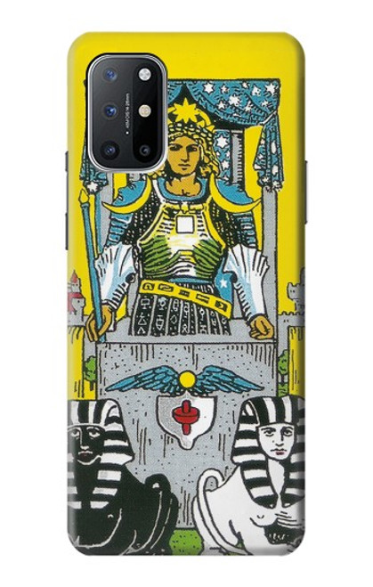 W3739 Tarot Card The Chariot Hülle Schutzhülle Taschen und Leder Flip für OnePlus 8T