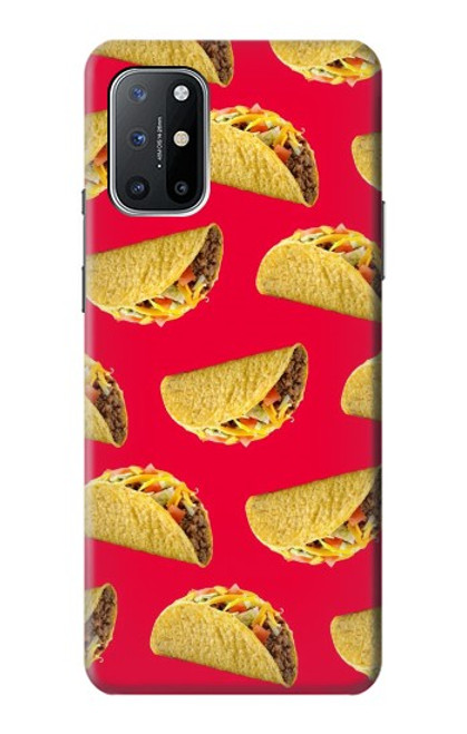 W3755 Mexican Taco Tacos Hülle Schutzhülle Taschen und Leder Flip für OnePlus 8T