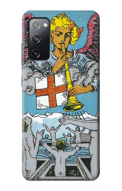 W3743 Tarot Card The Judgement Hülle Schutzhülle Taschen und Leder Flip für Samsung Galaxy S20 FE