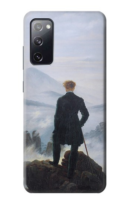 W3789 Wanderer above the Sea of Fog Hülle Schutzhülle Taschen und Leder Flip für Samsung Galaxy S20 FE