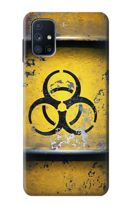 W3669 Biological Hazard Tank Graphic Hülle Schutzhülle Taschen und Leder Flip für Samsung Galaxy M51