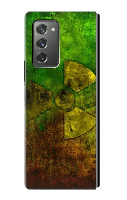 W3202 Radioactive Nuclear Hazard Symbol Hülle Schutzhülle Taschen Flip für Samsung Galaxy Z Fold2 5G