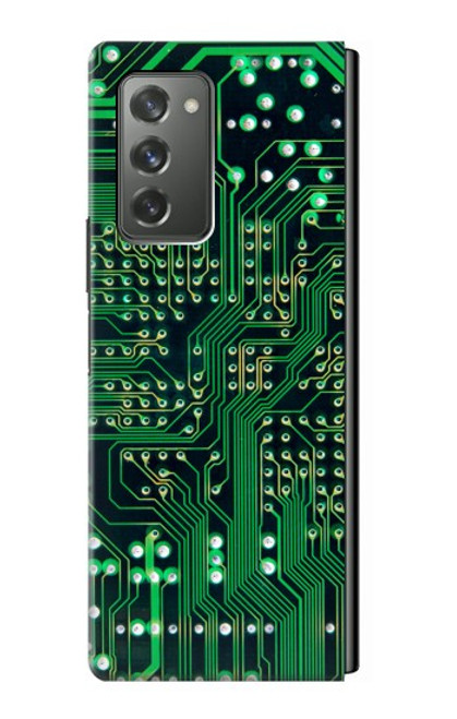 W3392 Electronics Board Circuit Graphic Hülle Schutzhülle Taschen Flip für Samsung Galaxy Z Fold2 5G