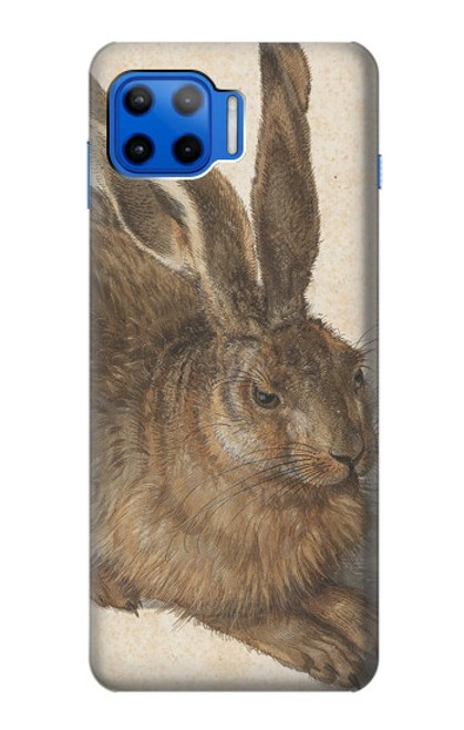 W3781 Albrecht Durer Young Hare Hülle Schutzhülle Taschen und Leder Flip für Motorola Moto G 5G Plus