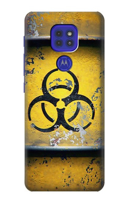 W3669 Biological Hazard Tank Graphic Hülle Schutzhülle Taschen und Leder Flip für Motorola Moto G9 Play