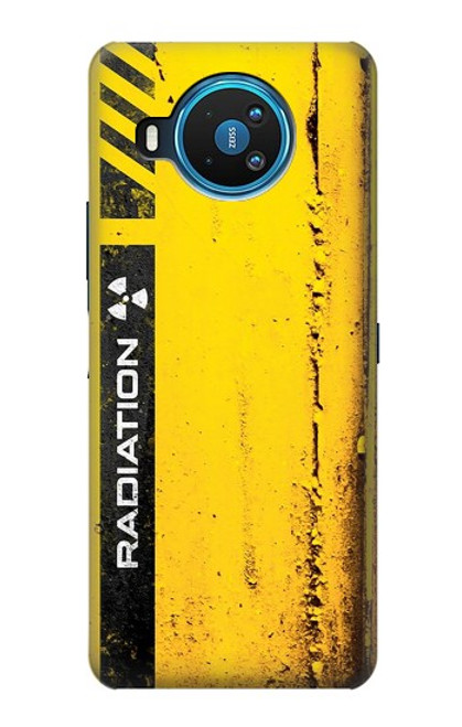 W3714 Radiation Warning Hülle Schutzhülle Taschen und Leder Flip für Nokia 8.3 5G