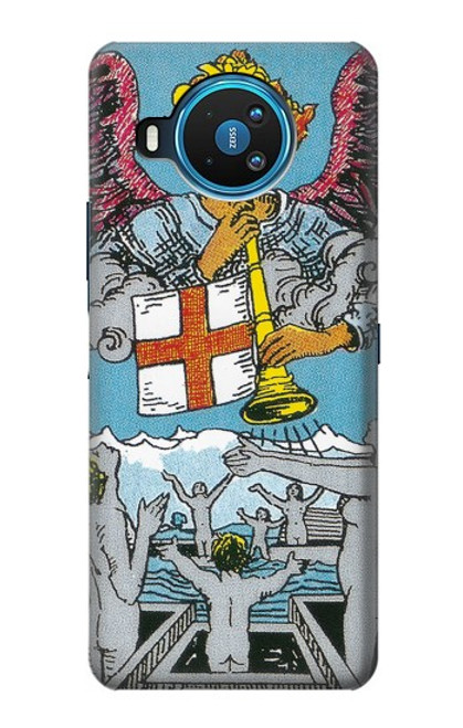 W3743 Tarot Card The Judgement Hülle Schutzhülle Taschen und Leder Flip für Nokia 8.3 5G