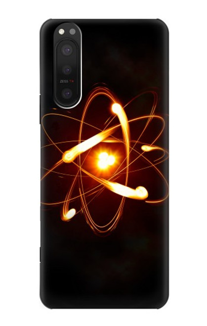 W3547 Quantum Atom Hülle Schutzhülle Taschen und Leder Flip für Sony Xperia 5 II