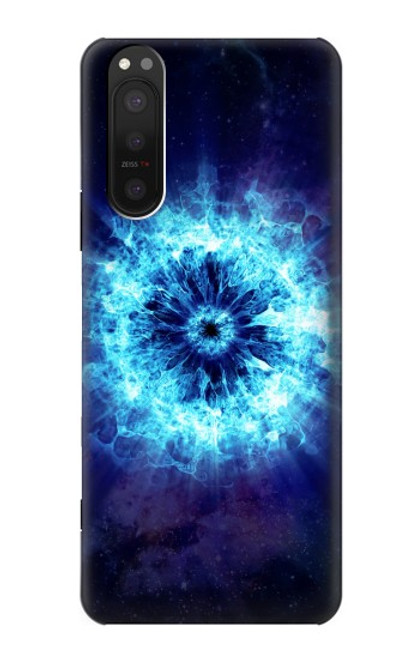 W3549 Shockwave Explosion Hülle Schutzhülle Taschen und Leder Flip für Sony Xperia 5 II