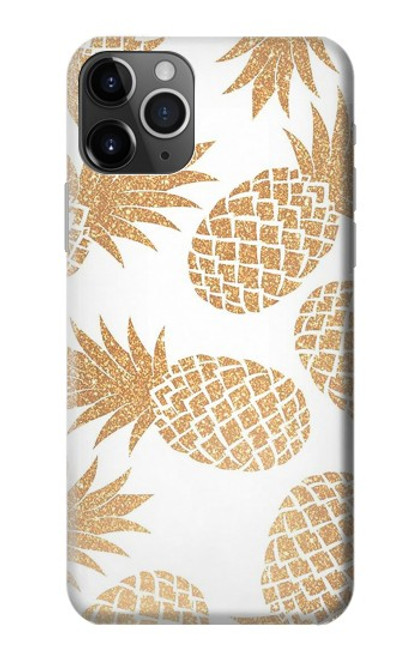 W3718 Seamless Pineapple Hülle Schutzhülle Taschen und Leder Flip für iPhone 11 Pro