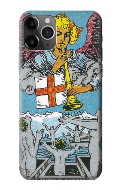 W3743 Tarot Card The Judgement Hülle Schutzhülle Taschen und Leder Flip für iPhone 11 Pro