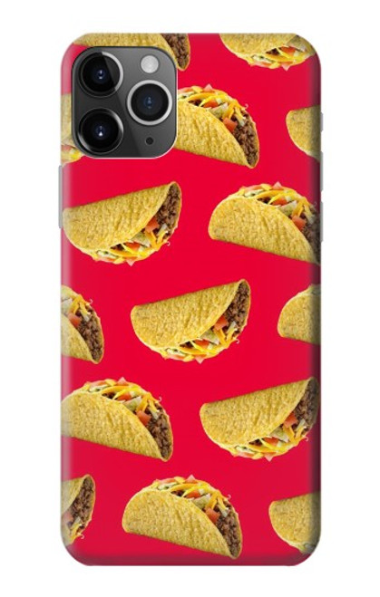 W3755 Mexican Taco Tacos Hülle Schutzhülle Taschen und Leder Flip für iPhone 11 Pro