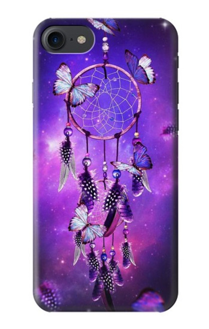 W3685 Dream Catcher Hülle Schutzhülle Taschen und Leder Flip für iPhone 7, iPhone 8, iPhone SE (2020) (2022)