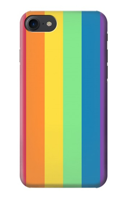 W3699 LGBT Pride Hülle Schutzhülle Taschen und Leder Flip für iPhone 7, iPhone 8, iPhone SE (2020) (2022)