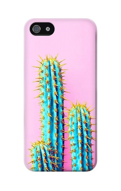 W3673 Cactus Hülle Schutzhülle Taschen und Leder Flip für iPhone 5C