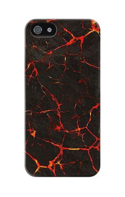 W3696 Lava Magma Hülle Schutzhülle Taschen und Leder Flip für iPhone 5C