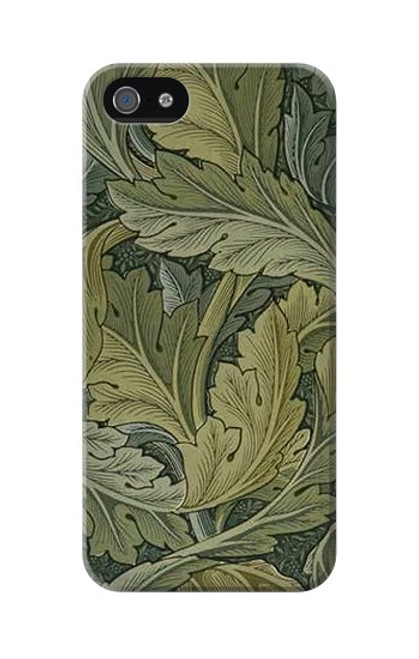 W3790 William Morris Acanthus Leaves Hülle Schutzhülle Taschen und Leder Flip für iPhone 5C