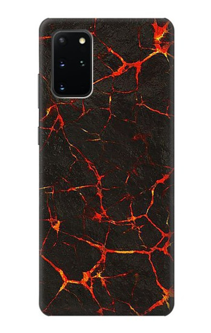 W3696 Lava Magma Hülle Schutzhülle Taschen und Leder Flip für Samsung Galaxy S20 Plus, Galaxy S20+